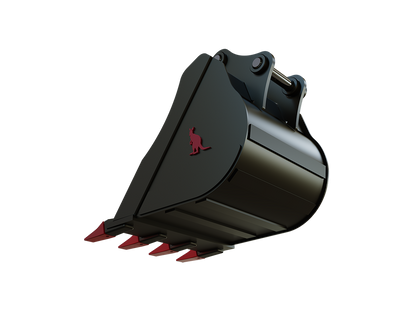 Roo Attachments 450mm general-purpose digging bucket for 2.0t-2.7t mini excavators, additional view