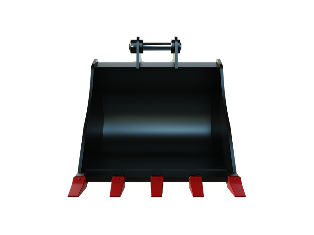 Roo Attachments 600mm general-purpose digging bucket for 2.0t-2.7t mini excavators, additional view