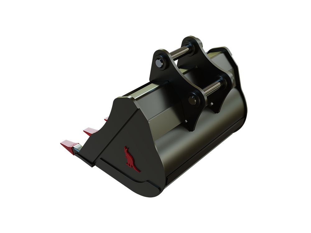 Roo Attachments 600mm general-purpose digging bucket for 2.0t-2.7t mini excavators, additional view