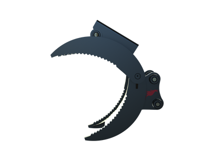 Roo Attachments 400mm hydraulic grab for 2.0t-2.7t mini excavators, additional view