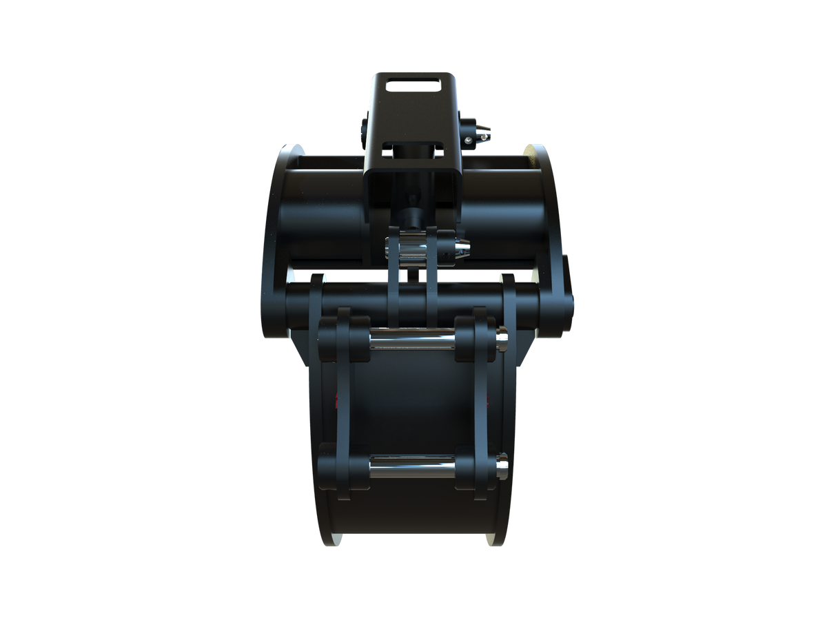 Roo Attachments 400mm hydraulic grab for 2.0t-2.7t mini excavators, additional view