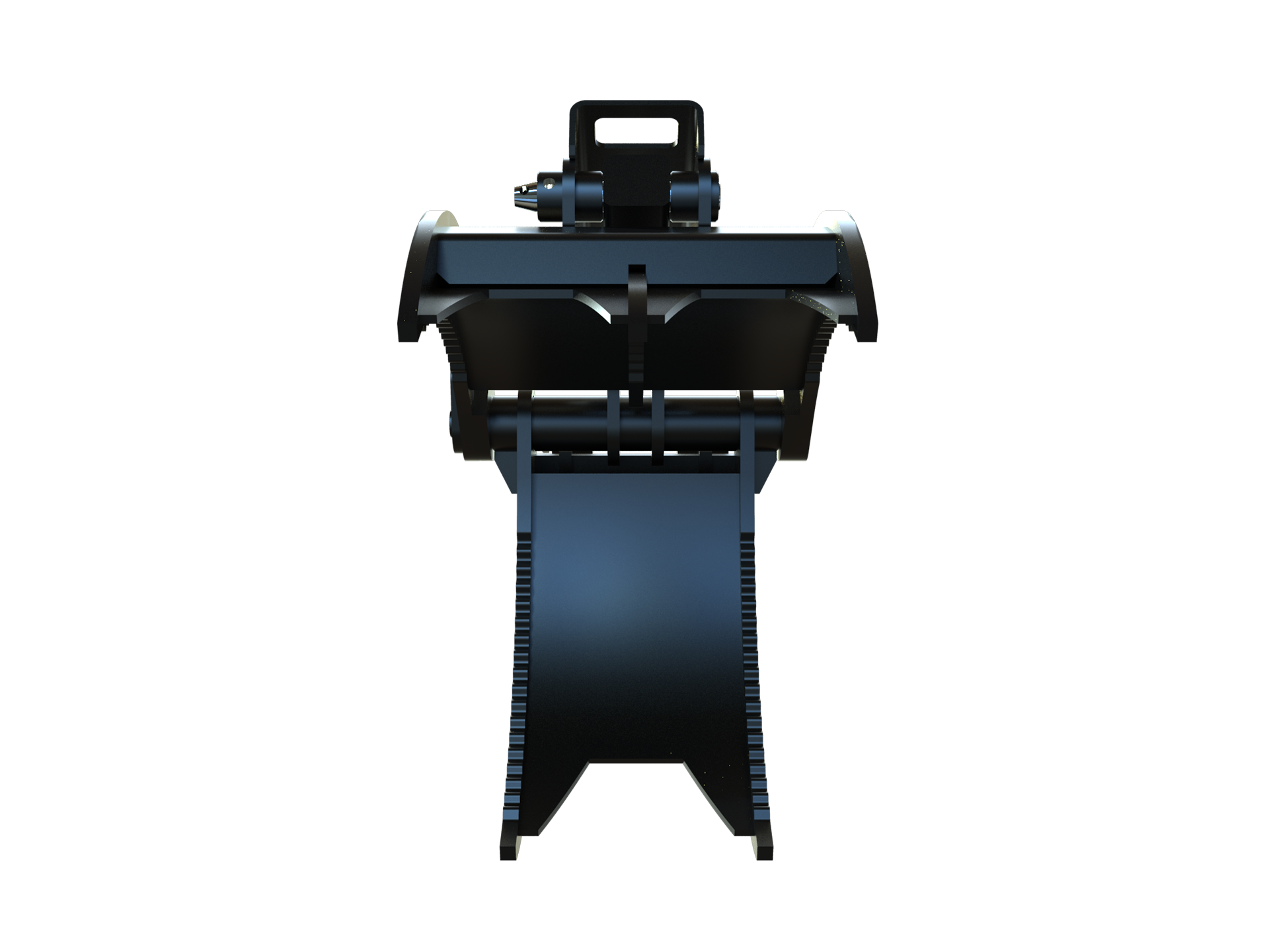 Roo Attachments 400mm hydraulic grab for 2.0t-2.7t mini excavators, additional view