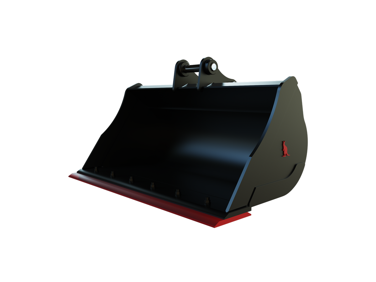 Roo Attachments 1000mm mud and batter bucket for 2.0t-2.7t mini excavators