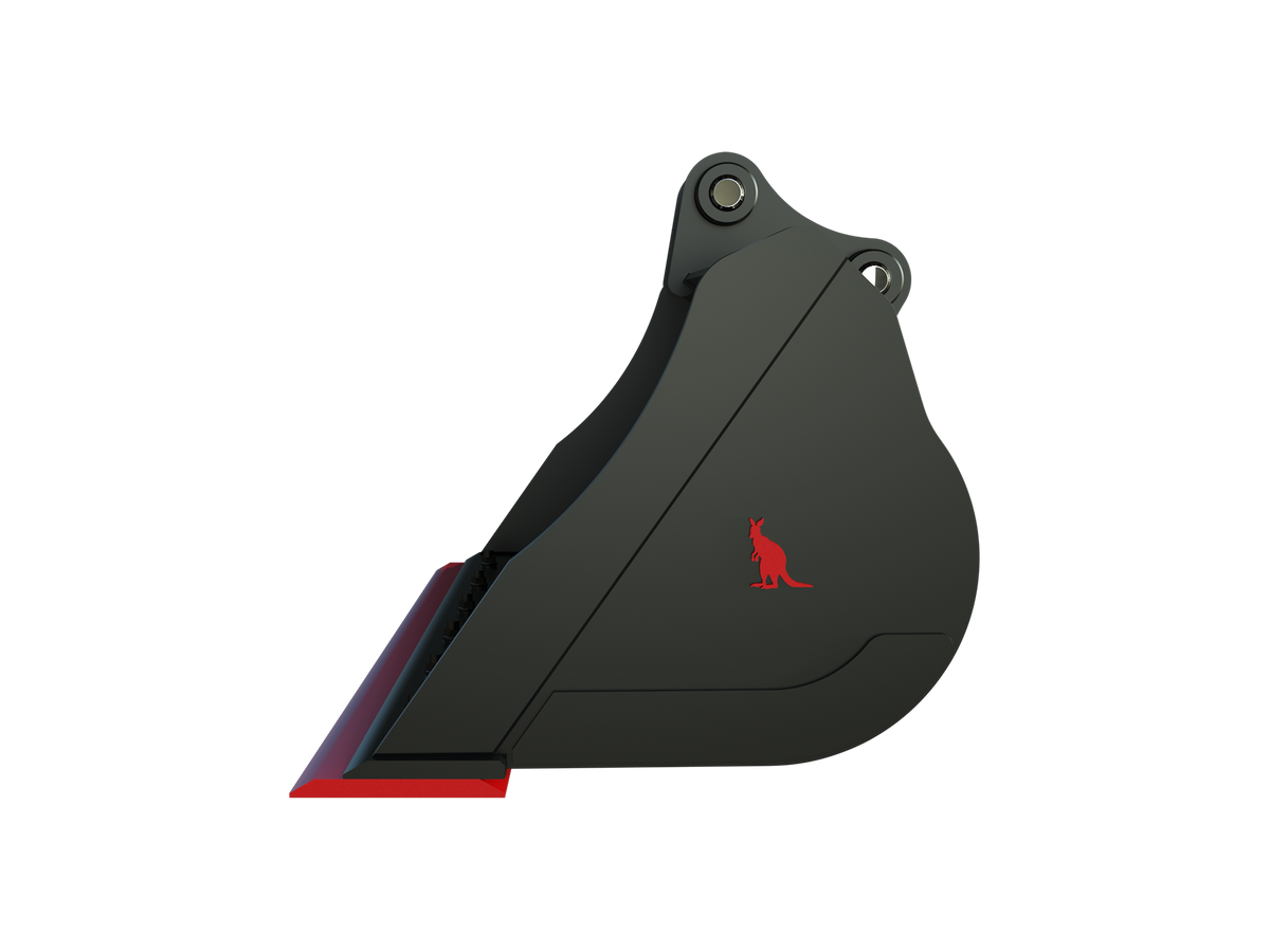 Roo Attachments 1000mm mud and batter bucket for 2.0t-2.7t mini excavators, additional view