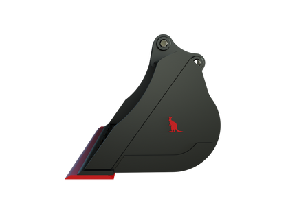 Roo Attachments 1000mm mud and batter bucket for 2.0t-2.7t mini excavators, additional view