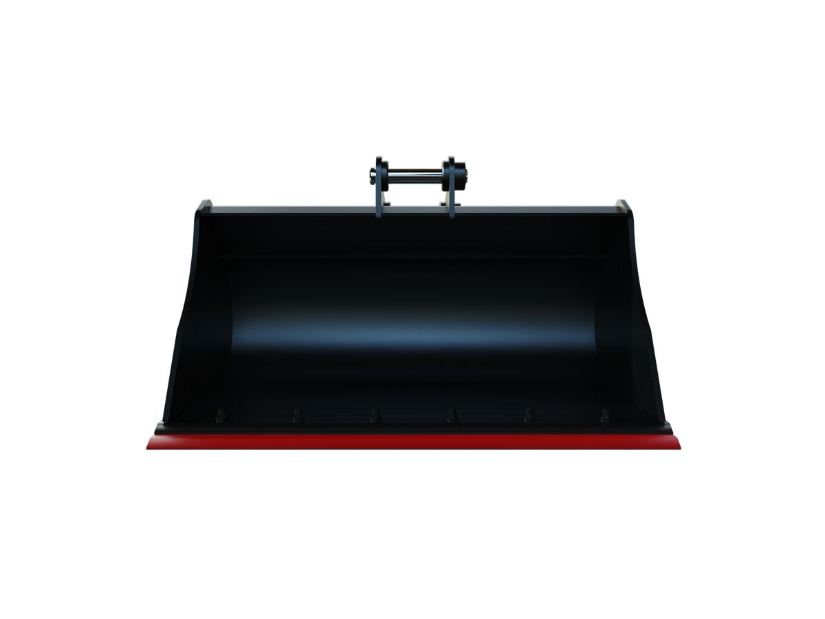 Roo Attachments 1000mm mud and batter bucket for 2.0t-2.7t mini excavators, additional view