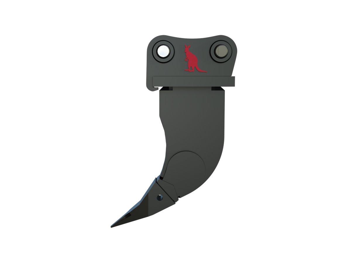 Roo Attachments single-shank ripper for 2.0t-2.7t mini excavators, additional view