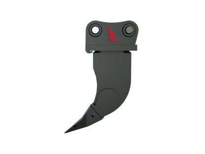 Roo Attachments single-shank ripper for 2.0t-2.7t mini excavators, additional view