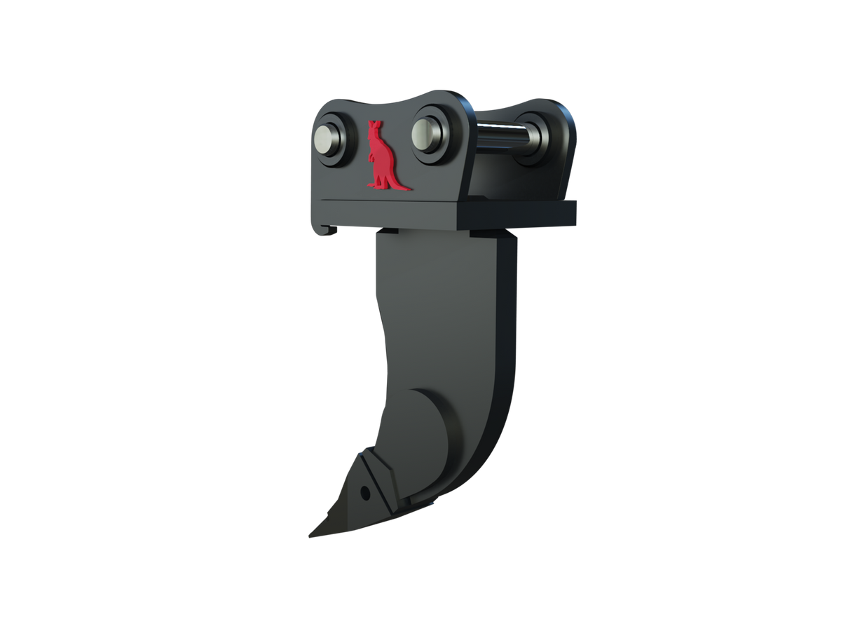 Roo Attachments single-shank ripper for 2.0t-2.7t mini excavators, additional view