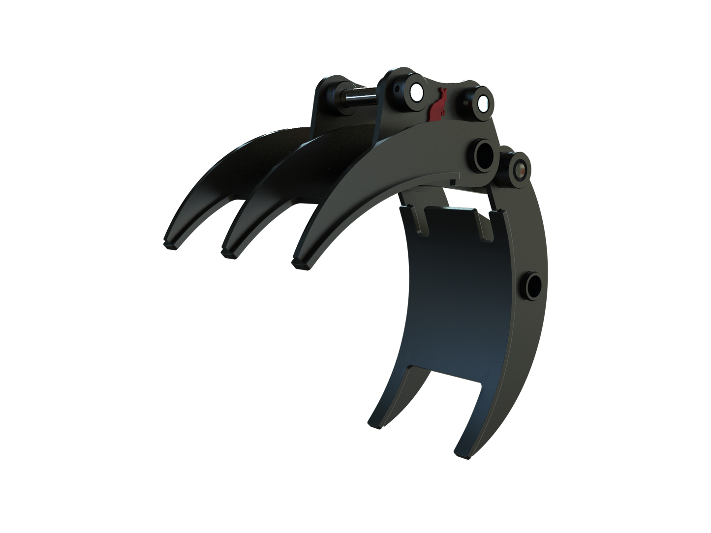 Roo Attachments 400mm solid finger grab for 2.0t-2.7t mini excavators