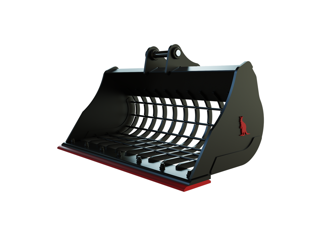 Roo Attachments 1000mm skeleton sieve bucket for 2.0t-2.7t mini excavators
