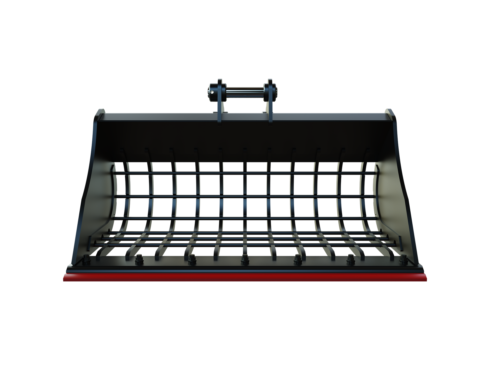 Roo Attachments 1000mm skeleton sieve bucket for 2.0t-2.7t mini excavators, additional view