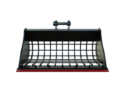 Roo Attachments 1000mm skeleton sieve bucket for 2.0t-2.7t mini excavators, additional view