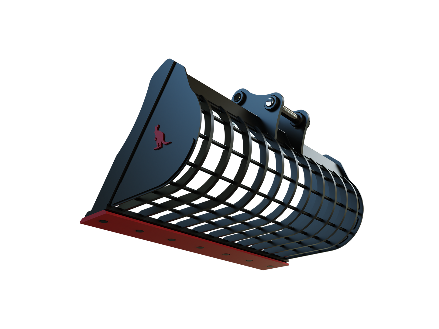 Roo Attachments 1000mm skeleton sieve bucket for 2.0t-2.7t mini excavators, additional view