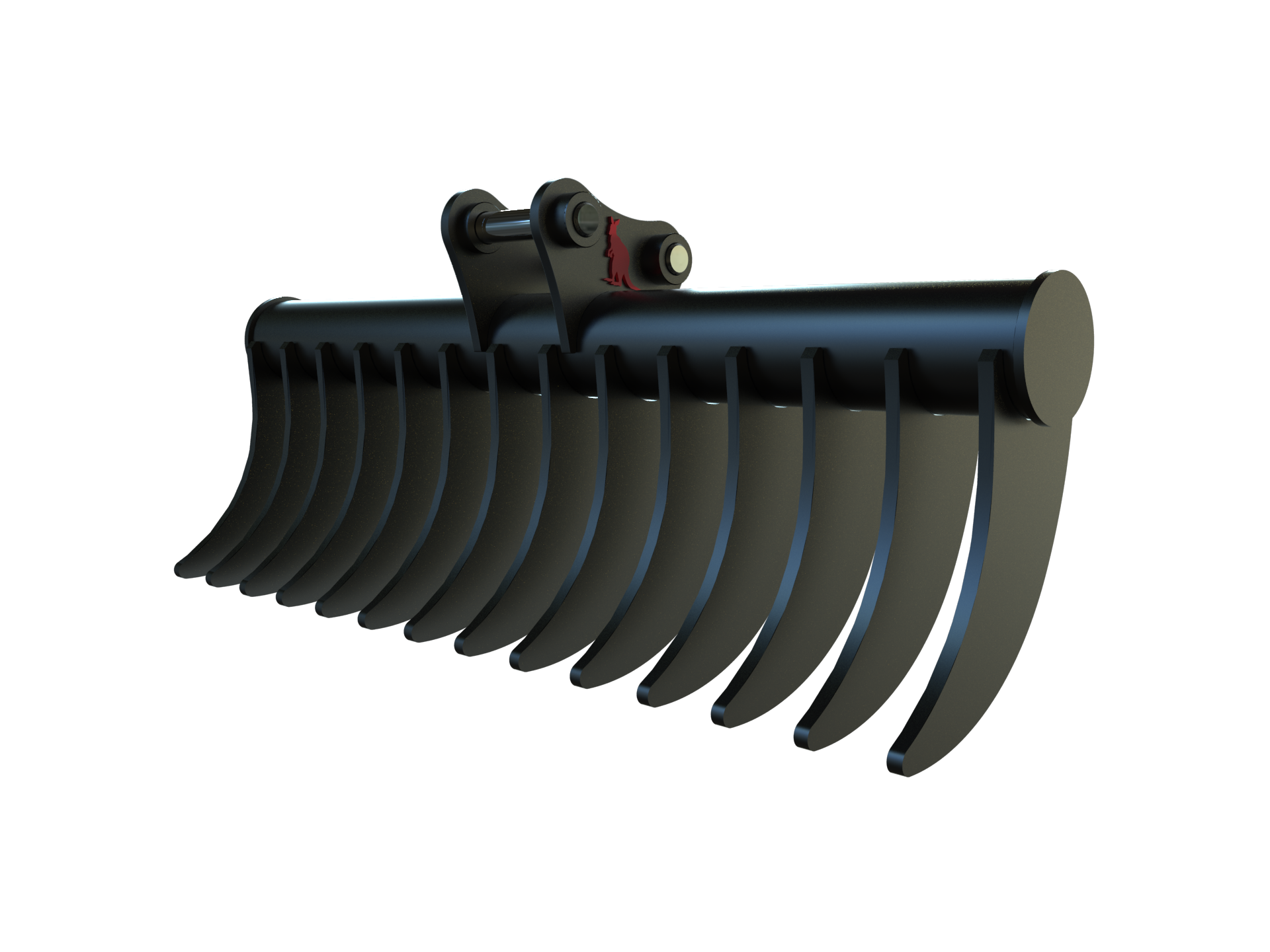 Roo Attachments 1000mm stick rake for 2.0t-2.7t mini excavators