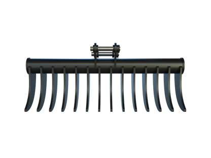 Roo Attachments 1000mm stick rake for 2.0t-2.7t mini excavators, additional view