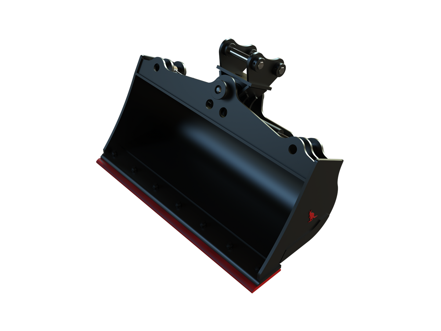 Roo Attachments 1000mm hydraulic tilting mud bucket for 2.0t-2.7t mini excavators, additional view