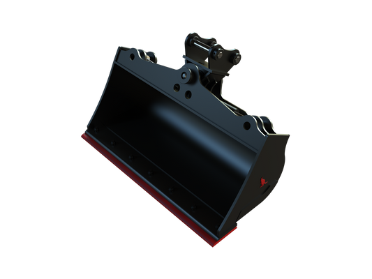 Roo Attachments 1000mm hydraulic tilting mud bucket for 2.0t-2.7t mini excavators, additional view
