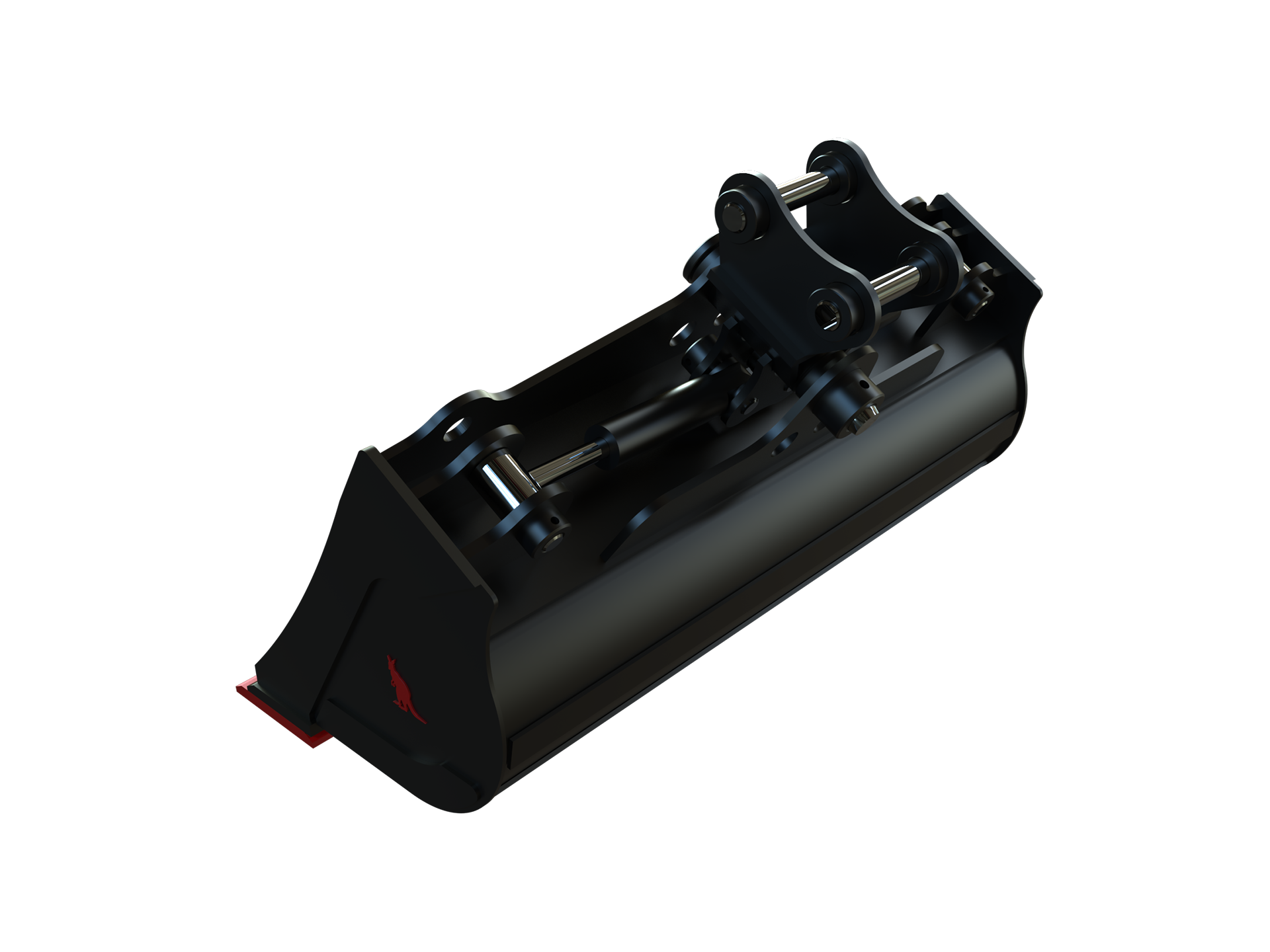 Roo Attachments 1000mm hydraulic tilting mud bucket for 2.0t-2.7t mini excavators, additional view
