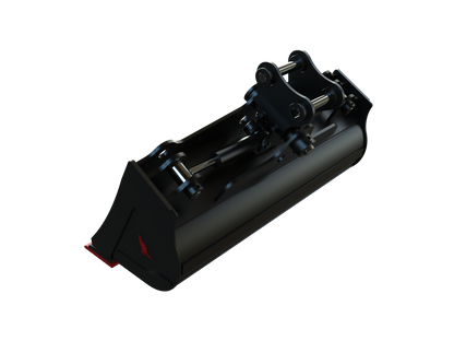 Roo Attachments 1000mm hydraulic tilting mud bucket for 2.0t-2.7t mini excavators, additional view