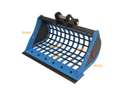 Roo Attachments 1000mm skeleton sieve bucket for 2.0t-2.7t mini excavators, additional view