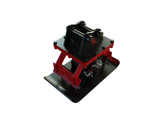 Roo Attachments RC-02 hydraulic compactor plate for 2.0t-3.0t mini excavators, additional view