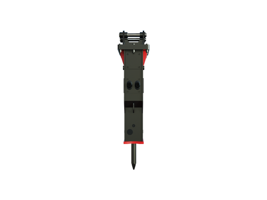 Roo Attachments RH-20 hydraulic rock breaker for 1.2t-2.7t mini excavators, additional view