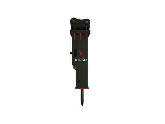 Roo Attachments RH-30 hydraulic rock breaker for 2.5t-4.0t excavators
