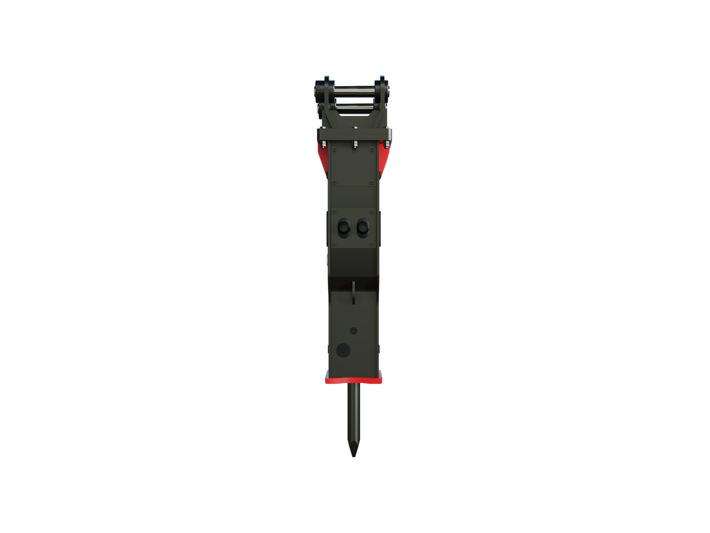 Roo Attachments RH-30 hydraulic rock breaker for 2.5t-4.0t excavators, additional view