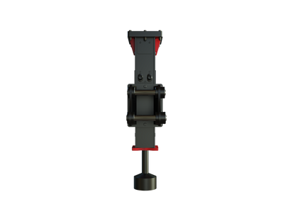 Roo Attachments RPR-30 hydraulic post rammer for 2.5t-4.5t excavators, additional view