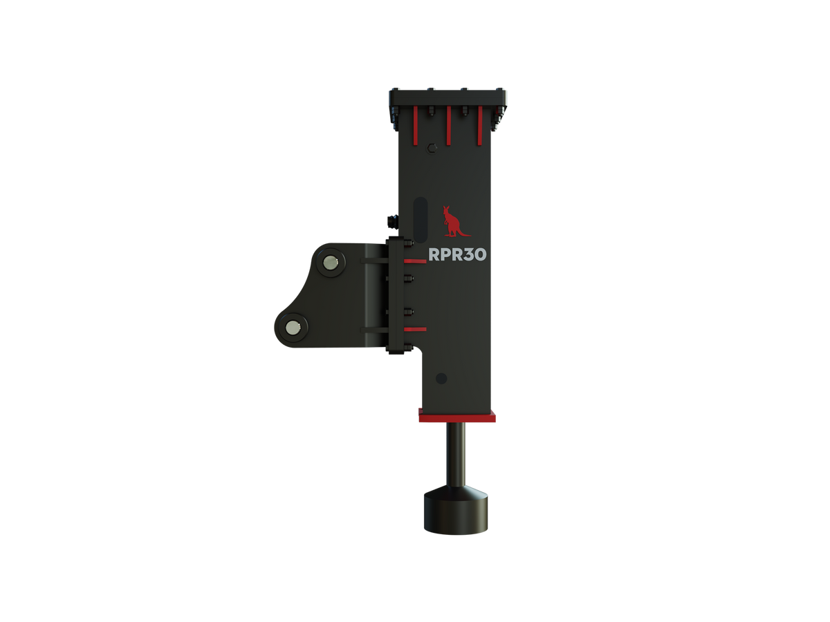 Roo Attachments RPR-30 hydraulic post rammer for 2.5t-4.5t excavators