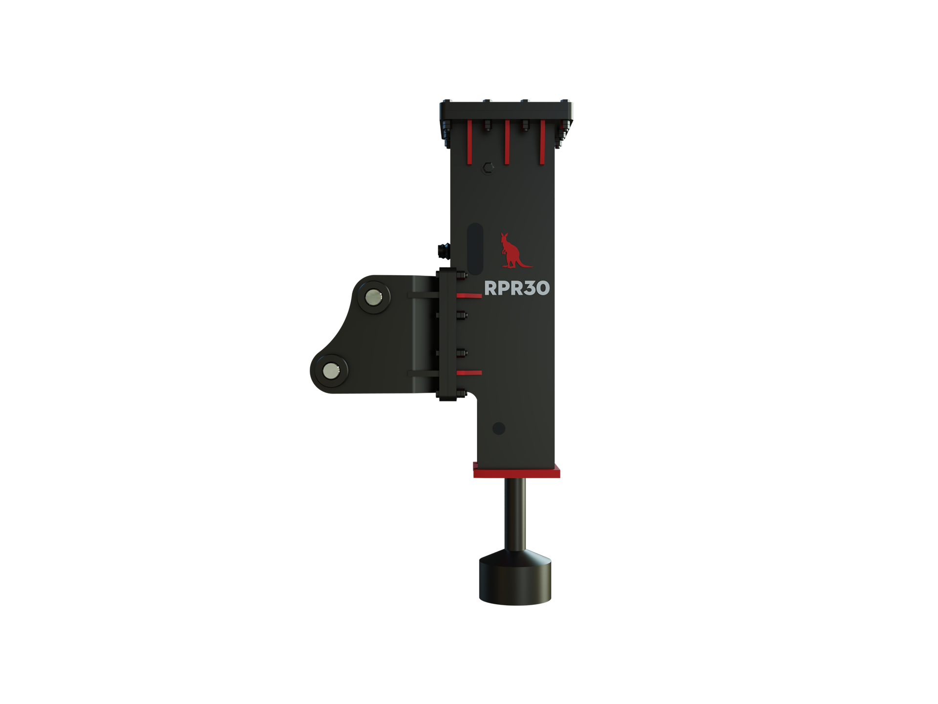 Roo Attachments RPR-30 hydraulic post rammer for 2.5t-4.5t excavators