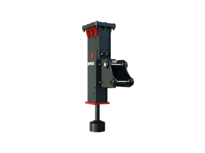 Roo Attachments RPR-30 hydraulic post rammer for 2.5t-4.5t excavators, additional view